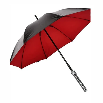 Ветрозащитный пляжный зонт, Роскошный Сверхлегкий Открытый Зонтик, Женский Автоматический Зонт-трость Genshin Impact Account Samurai