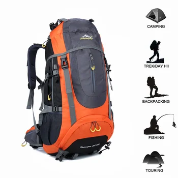 Водонепроницаемый Походный рюкзак 70л, Тактический рюкзак для кемпинга на открытом воздухе, Дорожная сумка для мужчин, спортивное снаряжение для скалолазания