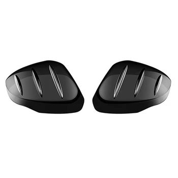 Глянцево-черные автомобильные Чехлы для зеркал заднего вида, Накладка на Боковое зеркало двери, чехол для Honda HRV HR-V Vezel 2021 2022