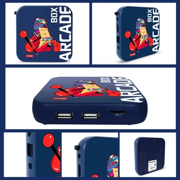 Горячая Игровая консоль Arcade Box для PS1/DC/N64 64GB Classic Retro 33000 + Games Super Console 4K HD Дисплей на ТВ-проекторе Монитор