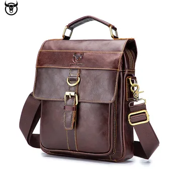 Деловая мужская сумка из натуральной кожи, сумки Высокого качества, мужская сумка-мессенджер, Модная Повседневная официальная сумка через плечо