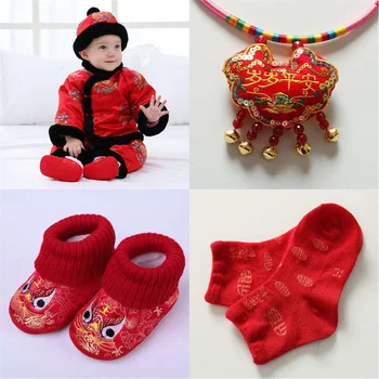 Детский костюм эпохи Тан от 0 до 3 лет, Китайское детское Годовалое платье в Китайском стиле, Праздничное Новогоднее платье, Парчовый костюм, Зимний