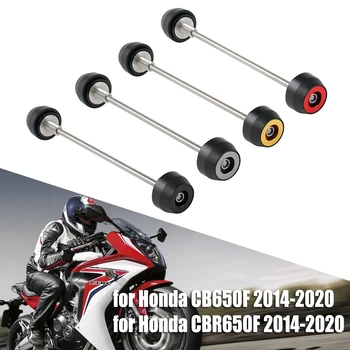 Для 2014-2020 Honda CBR650F Передняя Ось Мотоцикла Вилка Колеса Аварийные Ползунки для Honda CBR650F 2014 2015 2016 2017 2018 2019 2020