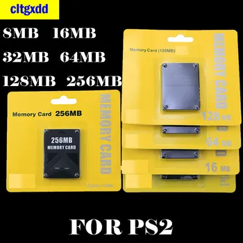 Для PS2 карта памяти 8 МБ/16 МБ/64 МБ/32 МБ/128 МБ/256 МБ карта расширения памяти PS2 черная карта памяти