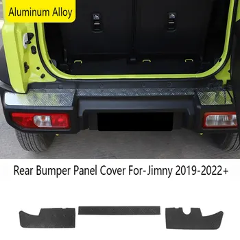 Для Suzuki Jimny 2019-2022 + Защитная панель заднего бампера из алюминиевого сплава, аксессуары для защиты