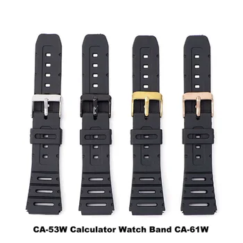 Для модели часов Casio: 20 мм: CA-53W CA-61W FT-100W W-520U W-720G 18 мм: силиконовый ремешок F108W/F91/F94/F84/F105/AE1200