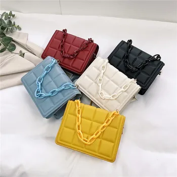 Женская маленькая сумка 2021, новая корейская версия, модная сумка через плечо на одно плечо, стиль INS, ручная маленькая квадратная сумка на одно плечо