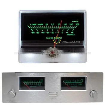 Заголовок VU Panel Meter, Высокоточный Индикатор усилителя мощности звука, ламповый усилитель, таблица уровня ДБ, Заголовок Уровня светодиодной подсветки, НОВЫЙ