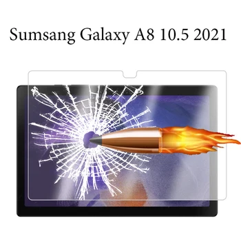 Защитная пленка из закаленного стекла для Samsung Galaxy Tab A8 10,5 дюймов 2021, защитная пленка для планшета, закаленное стекло для Tab a8 10,5