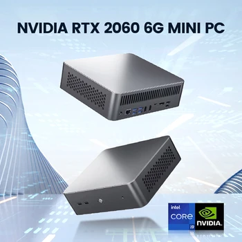Игровой ПК Intel i9 10885H i7 10870H Nvidia RTX 2060 6G GTX 1650Ti Игровой Мини-ПК 2 * DDR4 NVMe Настольный компьютер NUC Win11 4K UHD