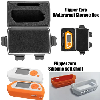 Игровые аксессуары Принципиально Защитный чехол для Flipper Zero Оригинальная игровая консоль Защитный ящик для хранения чехол противоскользящий чехол
