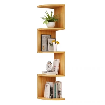 Изготовленные на заказ стеллажи современная минималистичная мини-перегородка для хранения Nordic creative original pine corner rack