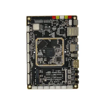 Интерфейсы PCIe2.1 и SATA3.0 для робота с искусственным интеллектом RK3566 Quad Core AI IOT ARM встроенная промышленная плата разработки с открытым исходным кодом
