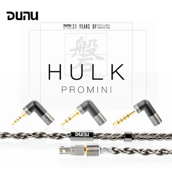 Кабель DUNU HULK Pro MINI из высококачественной монокристаллической меди Furukawa с 3 разъемами 2.5/3.5/4.4 мм Q-Lock PLUS 0,78 мм/MMCX