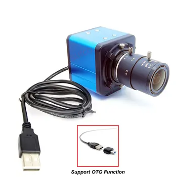 кабель длиной 1 м или 3 М HD 1080P USB Промышленная видеокамера Коробка Мини-камера, встроенная чипом IMX291, поддерживает функцию OTG для смартфона