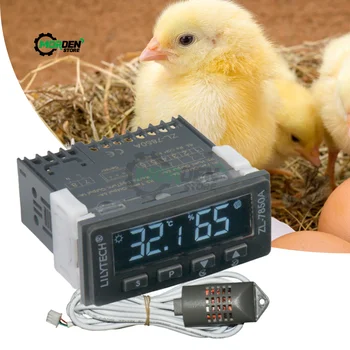 Контроллер температуры и влажности AC100-240V ZL-7850A с Интеллектуальным Цифровым Дисплеем для Инкубатора яиц