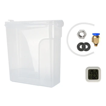 Коробка для сушки расходных материалов для 3D-принтера с влажностью и температурой PLA TPU ABS Сухой Держатель Drybox