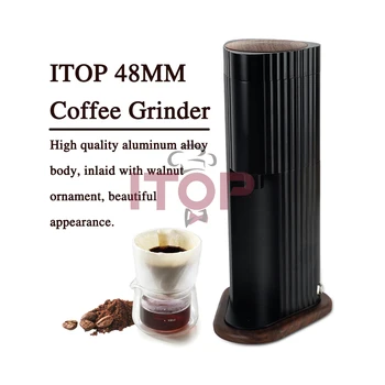 Кофемолка ITOP Hexa-48 48 мм с Коническими Заусенцами 120 уровней степени помола для Цельного кофе Тип Помола Эспрессо Кофемолка