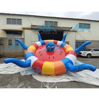 Красочная надувная диско-лодка для водных видов спорта Надувная диско-лодка Octopus