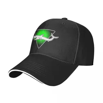 Лента для инструментов с логотипом Ретро-акулы - Зеленая кепка, Значок бейсбольной кепки, Бейсбольная кепка, Мужская Женская Пляжная шляпа, мужская