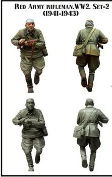 Масштабные модели 1/35 Второй мировой войны Советской Армии в пункте C Второй мировой войны Модель из смолы Бесплатная доставка