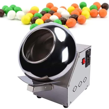 Машина для нанесения покрытия на сахар из нержавеющей Стали Для нанесения покрытия на шоколадные ореховые конфеты в таблетках
