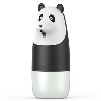 Милая панда, Перезаряжаемый Пенящийся дозатор мыла, 280 мл, IPX4, Водонепроницаемый Электрический Дозатор мыла для ванной, кухни, свободные руки