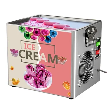 Мини-машина для рулета мороженого цена машина для рулета мороженого мини-домашняя мини-машина для мороженого diy