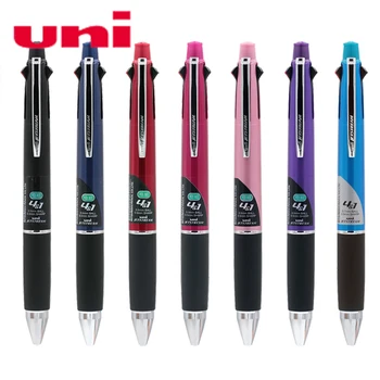 многофункциональная ручка UNi JETSTREAM MSXE5-1000 4 в 1, 1 шт. 0.5/0.7/0.38 шариковая ручка мм (черная, синяя, красная, зеленая) + карандаш 0,5 мм