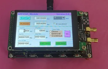 Модуль ADF5355 3,5-дюймовый емкостный цветной экран Источник радиочастотного сигнала VCO синтезатор микроволновых частот оригинал