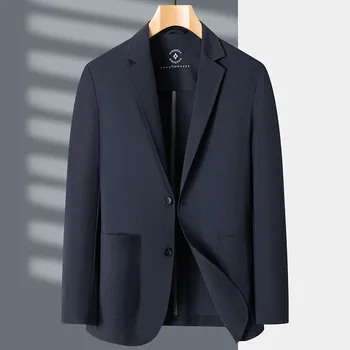 Мужское пальто K-Suit (одинарный верх) 【 Четырехсторонняя эластичная ткань, устойчивая к морщинам 】