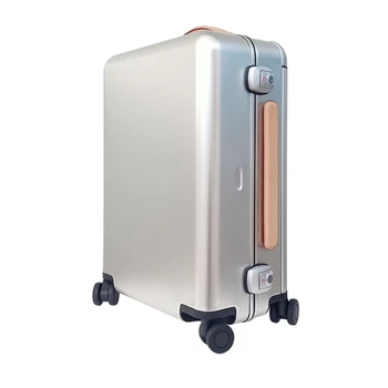 Набор чемоданов из твердого алюминиевого сплава для ручной клади, роскошный багаж