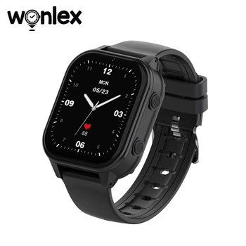 Наручные часы Wonlex Smart Kids 4G GPS Suppprts Whatsapp5.0 KT19Pro Android 8,0 с Видеокамерой, Подключенной к Детскому Смартфону