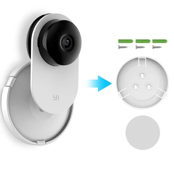Настенное крепление для домашней камеры YI 1080P, вращающийся на 360 градусов кронштейн-держатель для домашней камеры безопасности Yi/Mi в помещении