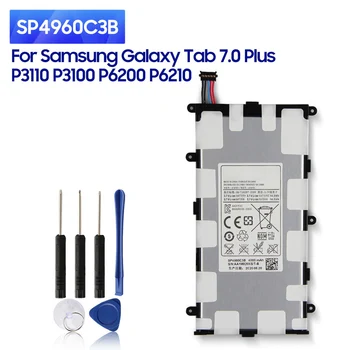 Новая Сменная батарея SP4960C3B для Samsung GALAXY Tab 7.0 Plus P3100 P3110 P6200 P6210 Tablet Battery