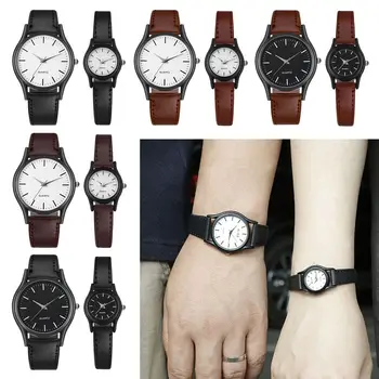Новые Часы на кожаном ремне, повседневные модные кварцевые наручные часы, женские часы, повседневные изысканные кварцевые часы