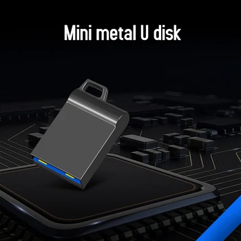 Новый супер мини металлический USB флэш-накопитель 128 Г Ручка 32 ГБ Высокоскоростная карта памяти U Диск 64 Г USB2.0 Креативный