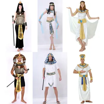 Новый Хэллоуин 2023 года, фараон Древнего Египта, королева Клеопатра, косплей