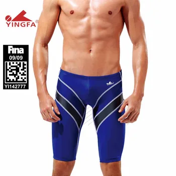 Одобренные Yingfa FINA устойчивые к хлору гоночные мужские плавки для плавания, спортивные плавки для мальчиков, тренировочный купальник для соревнований