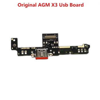 Оригинал для AGM X3 USB Plug Зарядная плата USB зарядное устройство Модуль платы для ремонта Фиксации Замены