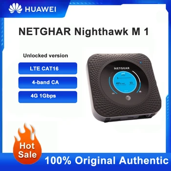 Оригинальная Разблокированная Европейская Версия Netgear Nighthawk M1 4GX Гигабитный мобильный маршрутизатор LTE WiFi Точка Доступа EU MR1100 + 2 шт. Антенны
