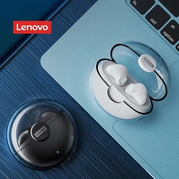 Оригинальные Наушники Lenovo TWS Беспроводные наушники Bluetooth 5.0 Водонепроницаемые Спортивные смарт-гарнитуры Наушники с Шумоподавлением с микрофоном