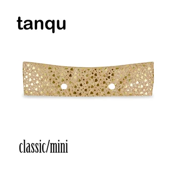 отделка tanqu Искусственная кожа PU, украшение для сумки Obag, Классическая Мини-отделка с рисунком под дерево для корпуса O-Bag на лето-осень