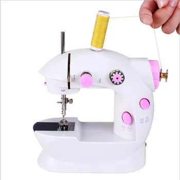 Портативная мини-ручная швейная машина для починки Многофункциональной бытовой швейной ножной педали