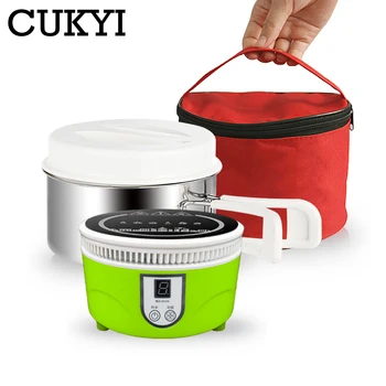 Портативные индукционные плиты CUKYI Mini для домашнего офиса, общежития, 800 Вт, электромагнитная печь в один клик, плита с кастрюлей для приготовления пищи