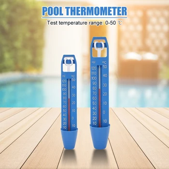 Портативный измеритель температуры воды в прудах для СПА-джакузи, ABS, бассейн, практичный многофункциональный прочный плавающий термометр