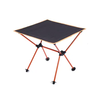 Портативный складной стол для кемпинга на открытом воздухе из алюминиевого сплава, стол для пикника, барбекю, стол для отдыха