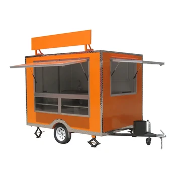 Продается передвижная тележка для пищевых прицепов OEM, фургон для продажи мороженого на кухне, фургон для продажи еды по индивидуальному заказу