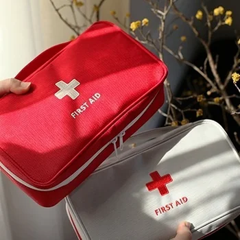 Пустые Большие Аптечки первой помощи, Портативные сумки для выживания при стихийных бедствиях, землетрясениях, большой емкости, Медицинская упаковка для дома/автомобиля