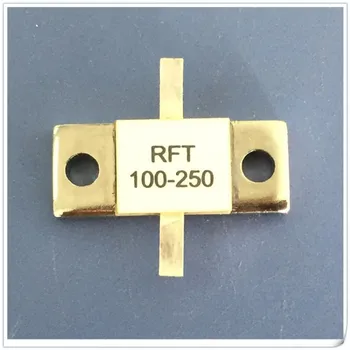 Радиочастотный резистор высокой мощности RFT100-250 фланцевого типа с двойным выводом 100 Ом 250 Вт